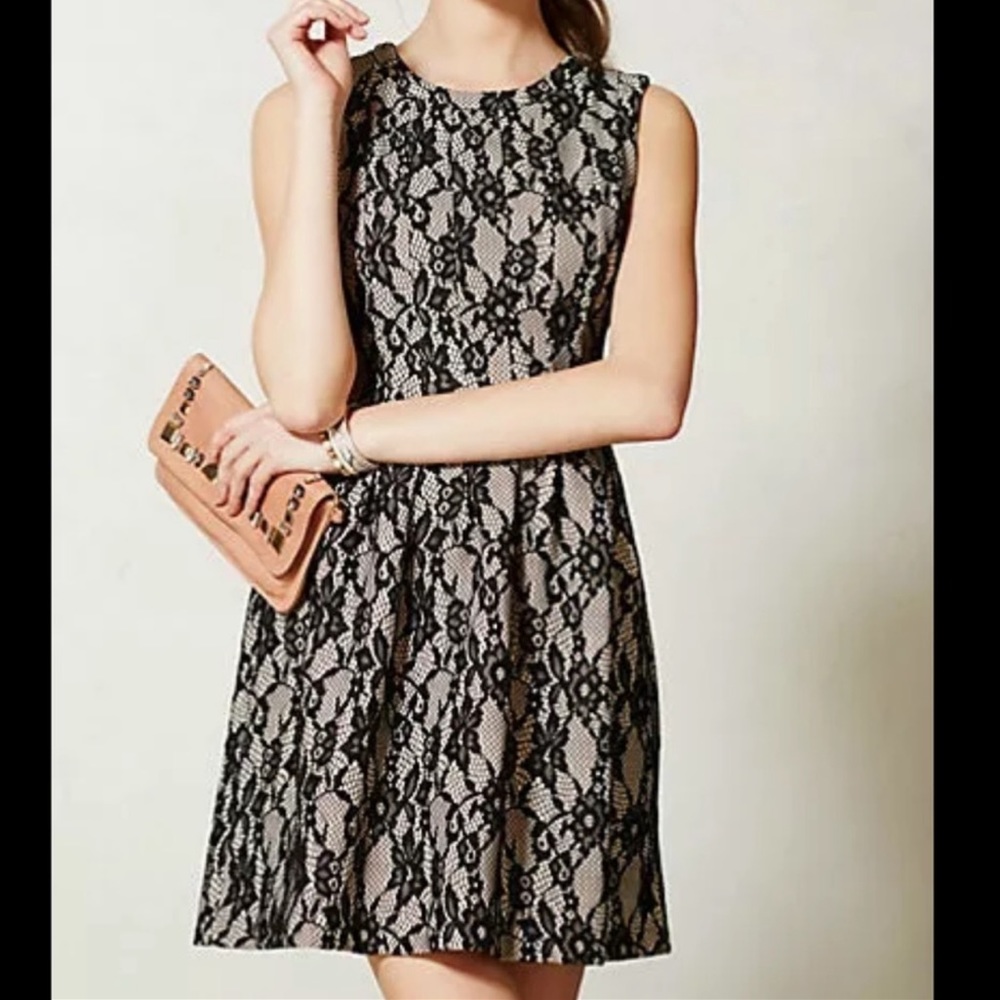 Anthropologie HD in Paris Floral Lace Dress